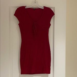 Red skin tight Zaful dress